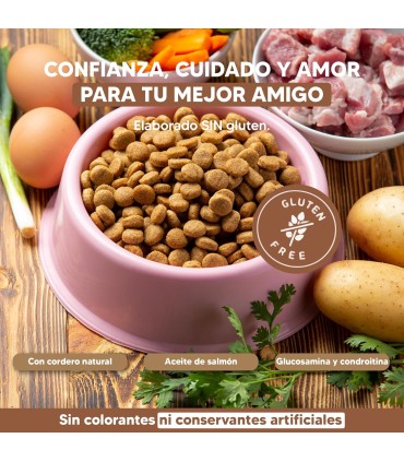 Yerbero Nature Lamb & Rice Comida Premium Hipoalergénico Sin Gluten