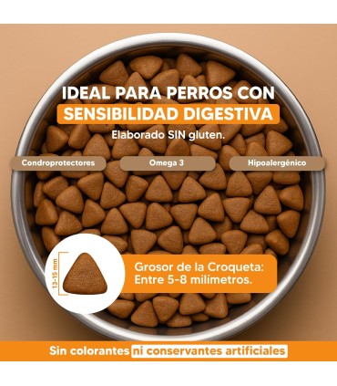 Yerbero Nature Chicken & Rice Comida Premium Hipoalergénico Sin Gluten