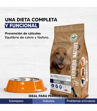 Yerbero Nature Light Diet Comida Hipoalergénica Para Perros