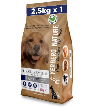 Yerbero Nature Light Diet Comida Hipoalergénica Para Perros