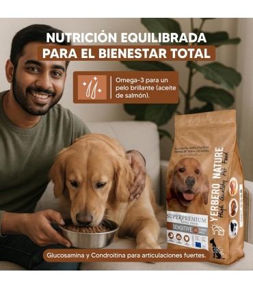 Yerbero Nature Sensitive Nueva Formula Low Grain Comida Hipoalergénica