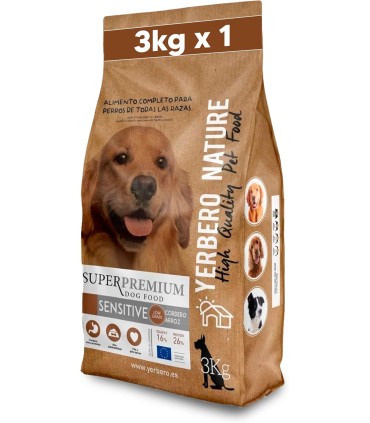 Yerbero Nature Sensitive Nueva Formula Low Grain Comida Hipoalergénica