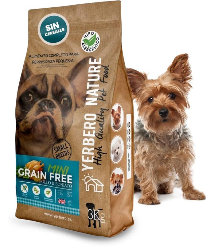 Mini Grain Free Pollo, Alimento Sin Cereales Para Perros
