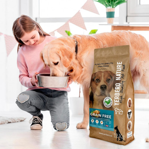 Yerbero Nature Grain Free Pollo, Boniato y Hierbas Sin Cereales