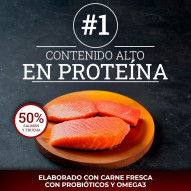 Yerbero Nature Grain Free Giant Salmon Comida Para Perros Grandes Sin Cereales