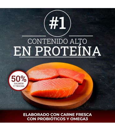 Yerbero Nature Grain Free Giant Salmon Comida Para Perros Grandes Sin Cereales