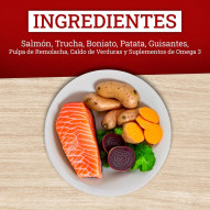 Yerbero Nature Grain Free Giant Salmon Comida Para Perros Grandes Sin Cereales