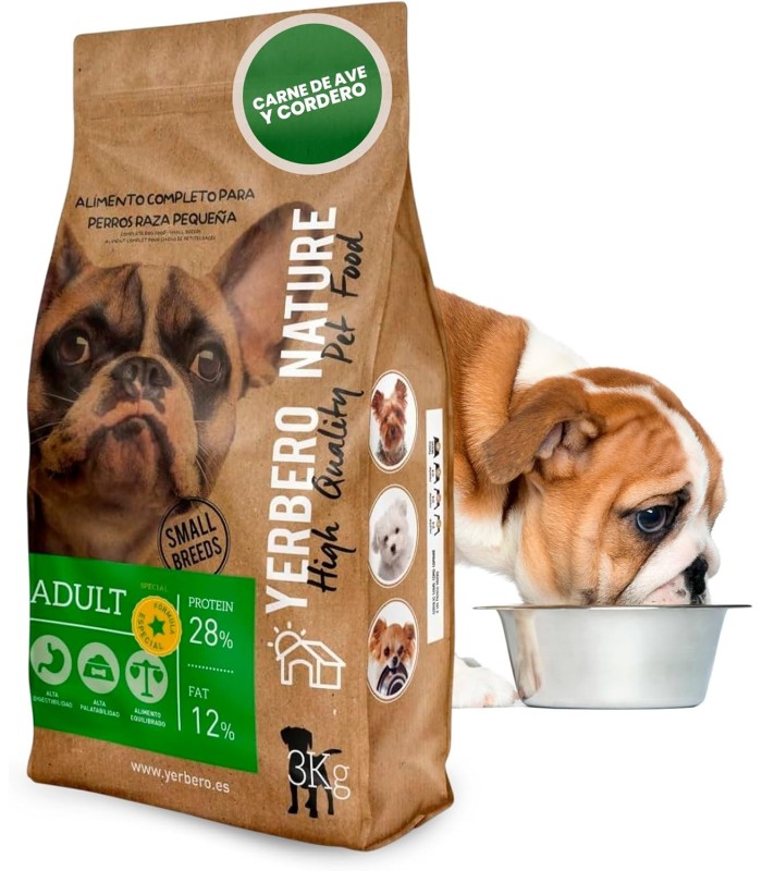 Yerbero Nature Adult Formula Especial Para Perros Pequeños