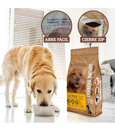 Yerbero Nature Active Comida Premium Para Perros