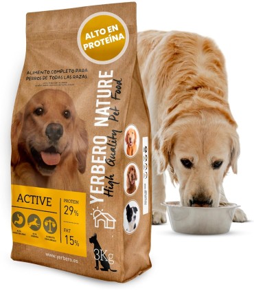 Yerbero Nature Active Comida Premium Para Perros