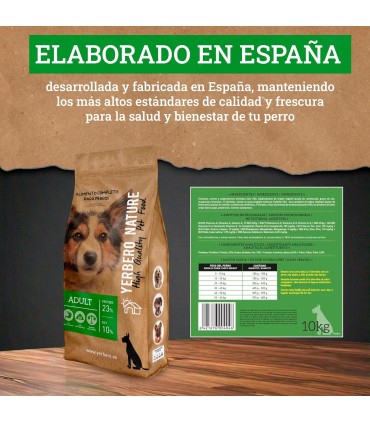 Yerbero Nature Adult Comida Premium Para Perros