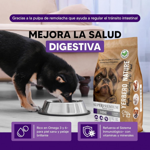 Mini Salmón, Alimento Superpremium Perros De Razas Mini