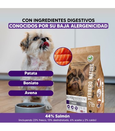 Mini Salmón, Alimento Superpremium Perros De Razas Mini