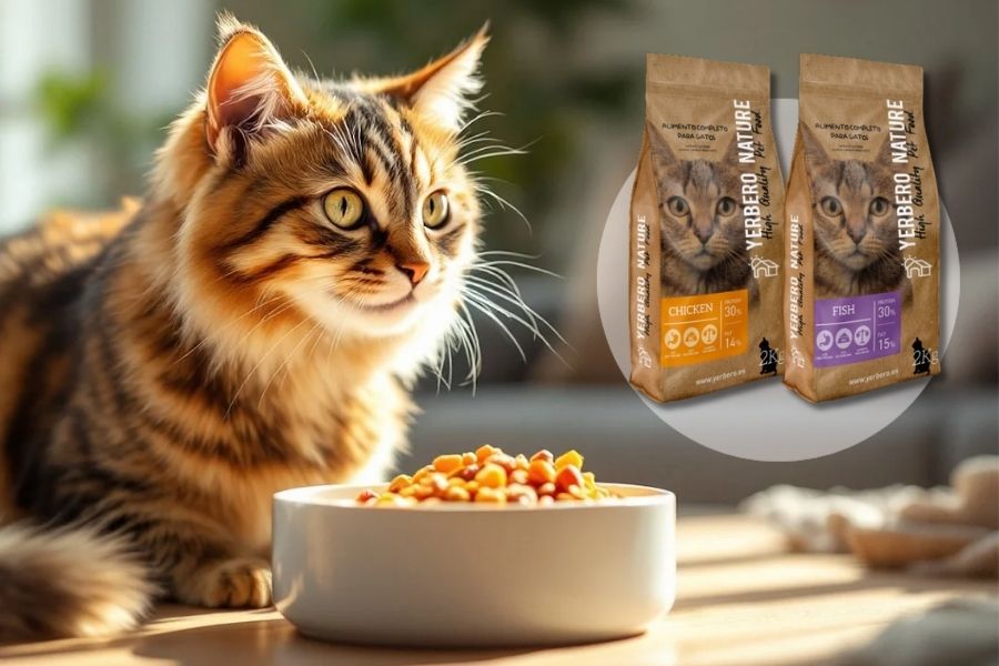 pienso para gatos de alta calidad para esta primavera