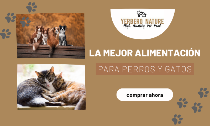 Yerbero Nature, tu tienda de alimentación para perros y gatos 