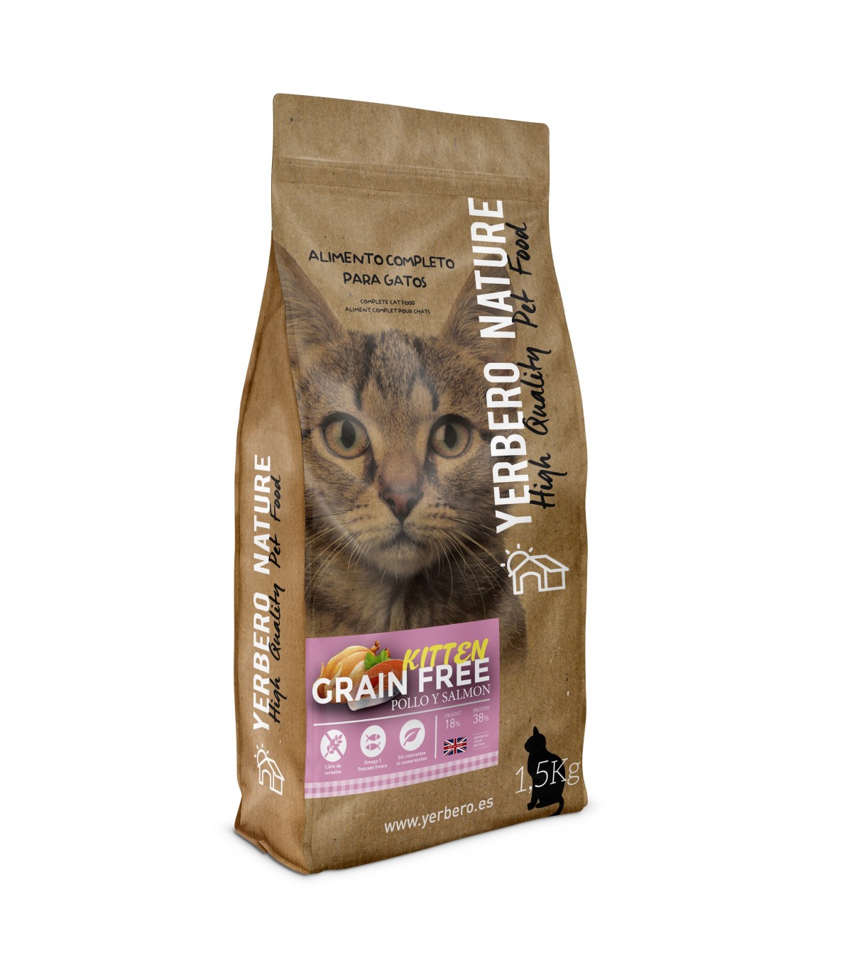 Yerbero Nature Grain Free Salmón