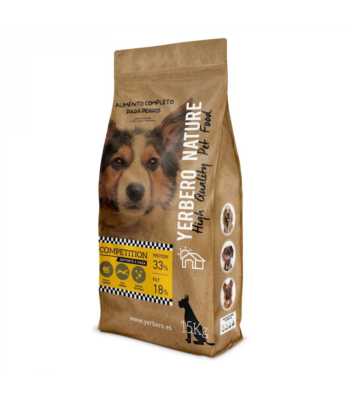 Comida perro yerbero nature