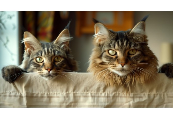 Gatos celosos ante una nueva adopción